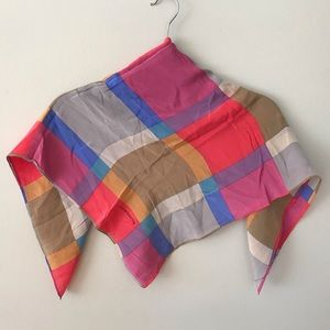 Vintage Liz Claiborne Silk Scarf